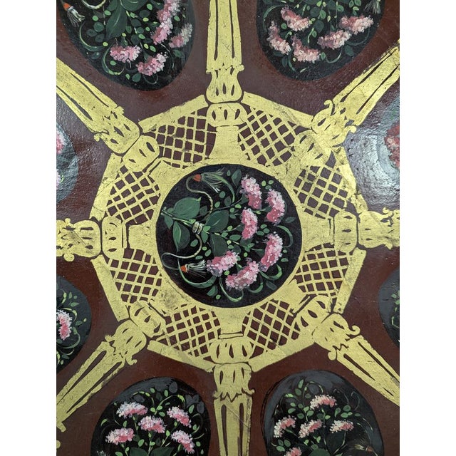 Moroccan Tea Serving Tray For Sale - Image 4 of 5