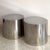 Mid-Century Modern Polished Chrome Cylinder Drum Tables (Pair) For Sale In Miami - Image 6 of 10