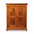 Brown Biedermeier Hall Cabinet in Walnut and Cherry For Sale - Image 8 of 8