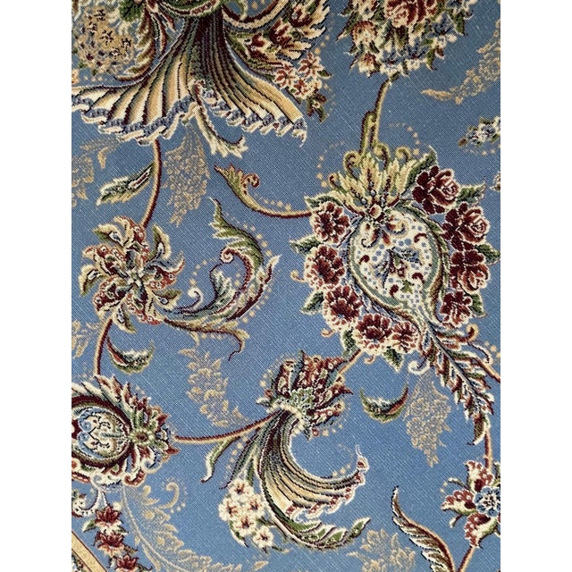 2000 - 2009 Signed Silk Turkish Rug ,4' X 6' For Sale - Image 5 of 6