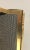 Metal Circa 1970 French Neoclassical Style Brass Fireplace Screen For Sale - Image 7 of 13