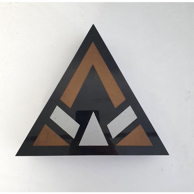 Black Art Deco Style Acrylic Glass Trinket Box, 1960s For Sale - Image 8 of 9