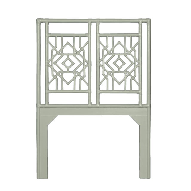 Coastal Tulum Sandard Bed Twin, Celery Green For Sale - Image 3 of 6