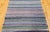 Antique American Amish Rag Runner, Handwoven Wool & Cotton, Stripe Pattern, 3x26 For Sale - Image 17 of 18