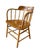 Brown Mid Century Firehouse Style Bankers Chairs, a Set of Four, Dining Chairs, Vintage, Oak For Sale - Image 8 of 12