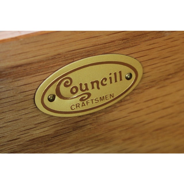 Council Craftsman Chippendale Mahogany Lowboy For Sale - Image 14 of 14