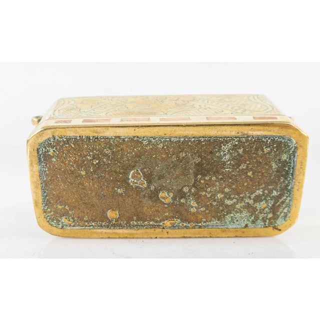 Mid 20th Century South East Asian Bronze and Copper Betel Nut Box For Sale In New York - Image 6 of 12