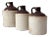 Antique Stoneware Crock Jugs - Set of 3 For Sale