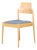 SE 119 Dining Chair with Blue Upholstery by Egon Eiermann, 1950s For Sale