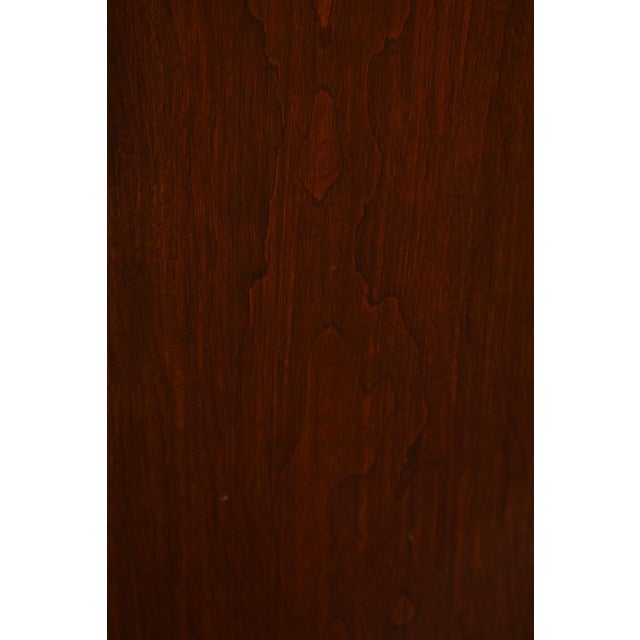 Ethan Allen Georgian Court Vintage Traditional Cherry Dining Table For Sale - Image 14 of 18