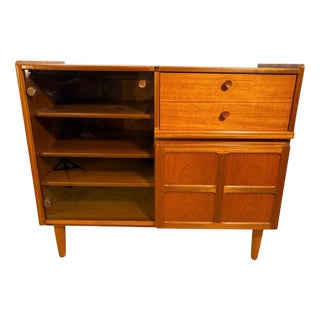 Mid-Century Modern Teak Music Cabinet by Nathan, 1960 For Sale