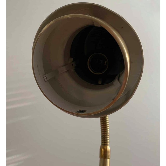 Metal Vintage Table Lamp by T. Roste & Co., 1960s For Sale - Image 7 of 10