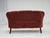 Danish 2-Seater Sofa in Velour and Oak, 1950s For Sale - Image 12 of 18