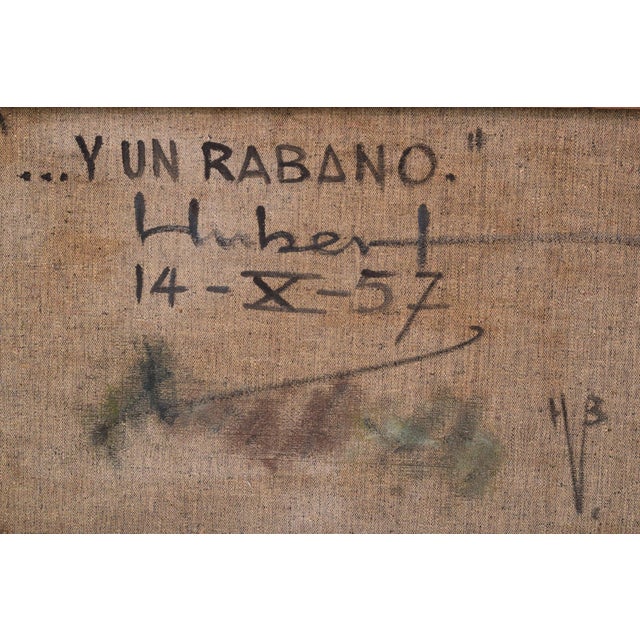 Y Un Rabano (And One Radish), Oil on Canvas For Sale - Image 13 of 14