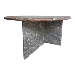 Vintage Danish Marble Coffee Table, 1960 For Sale
