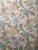 Vintage 1970s Blue and Beige Peony Paisley Motif Wallpaper For Sale - Image 4 of 8