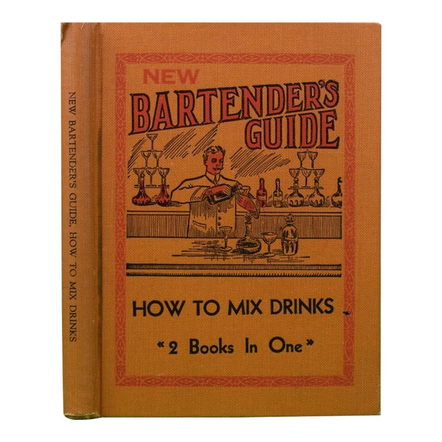 "New Bartender's Guide How to Mix Drinks "2 Books in One" 1914 Ottenheimer, I. & M. For Sale