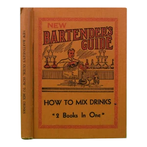 "New Bartender's Guide How to Mix Drinks "2 Books in One" 1914 Ottenheimer, I. & M.