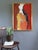 Mid-Century Modern Mid-Century Modern 'Weight of Warmth' Abstract Oil Painting by Swedish Painter Hans Osswald (1919-1983), Framed For Sale - Image 3 of 14