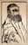 Leonard Baskin De Gheyn Modern Woodcut Signed 4/50 Framed 1970 For Sale - Image 4 of 8