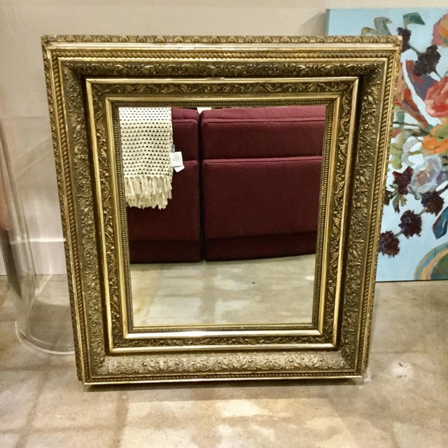Antique Gold Frame Mirror Chairish
