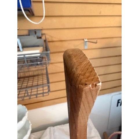Nautical Oar Wall Shelf With Pegs For Sale - Image 3 of 4