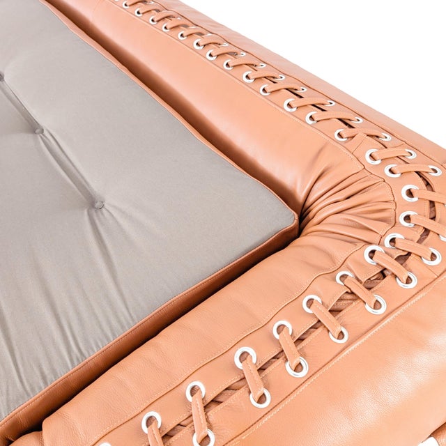 Anfibio Sofa in Cognac by Allessandro Becchi for Collezioni For Sale - Image 14 of 15