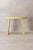 Vintage Rustic Square Elm Wood Stool For Sale - Image 4 of 7
