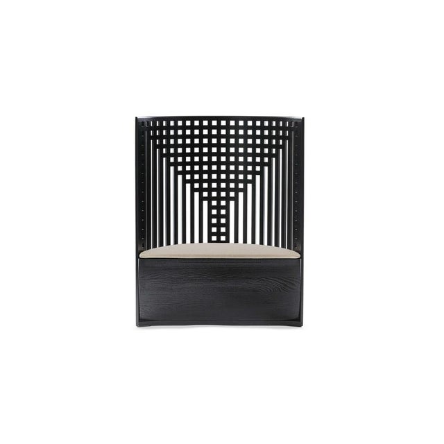 Willow 1 Throne-Like Armchair by Charles Rennie Mackintosh for Cassina For Sale - Image 10 of 11