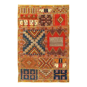 1970s Fine Hand Knotted Vintage Moroccon