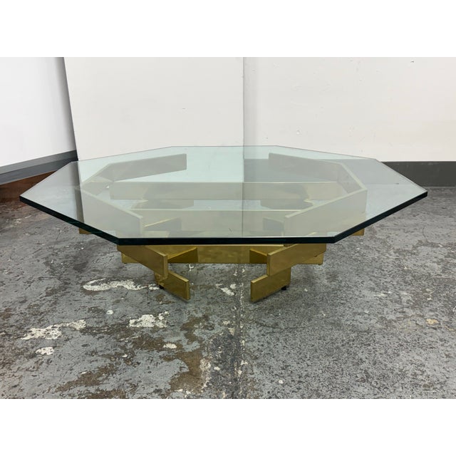 Hollywood Regency Paul Mayen Style Coffee Table, Vintage For Sale - Image 3 of 12