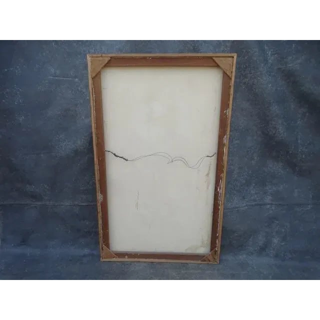 Mid 20th Century David X. Young - Abstract Expressionist Oil Painting on Canvas For Sale - Image 9 of 9