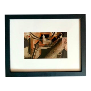 Arthur Siegel Cement Mixer 1953, Abstract Dye Transfer Print, Signed For Sale