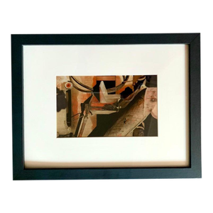 Arthur Siegel Cement Mixer 1953, Abstract Dye Transfer Print, Signed