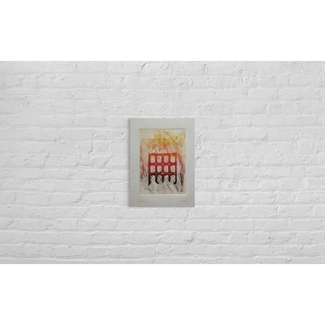 Rosa Sire, Composition, 1990, Engraving For Sale - Image 4 of 6