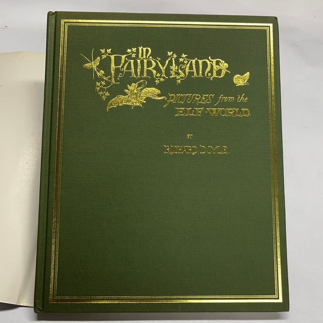 Very charming book with incredible illustrations. In Fairyland Pictures from the Elf-World by Richard Doyle. Oversized...