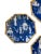 Wood Kim Seybert Cobalt and White Chinoiserie Melamine Luncheon Set - 9 Pieces For Sale - Image 7 of 12