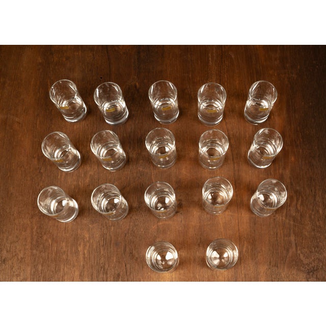 Vintage Longdrink Glasses by Luminarc, 1970s, Set of 17 For Sale - Image 9 of 16