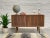 Apartment Sized Mid Century Modern Credenza | Walnut Sideboard by Bruno Hansen, Made in Denmark For Sale In New York - Image 6 of 14