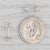 New 0.47ctw Diamond Stud Earrings 14k White Gold Round Solitaire Studs - 2 Pieces For Sale In Greensboro - Image 6 of 6