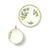 Hudson & Middleton "Flower of the Month — July" Forget-Me-Not Fine Bone China Teacup & Saucer Set, England, Est. 1875 For Sale - Image 4 of 7