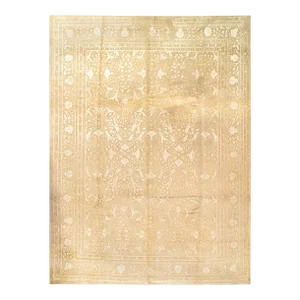 2020s Beige Color Fine Hand kNotted Tabriz