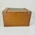 1990s Vintage Boho Chic Americana Rustic Commemorative Biscuit Pine Box Game Board For Sale - Image 12 of 18