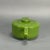 Vintage 1930's Streamline Art Deco Green Glaze Ceramic Teapot with Lid Marked "W" For Sale - Image 4 of 13