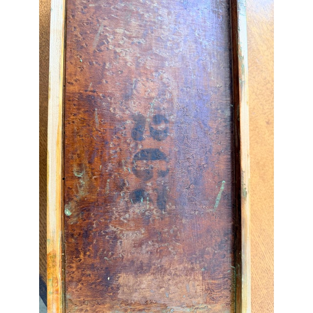 Vintage 1930s Queen Anne Style Burl Wood Writing Desk With Beveled Glass Top For Sale - Image 4 of 17