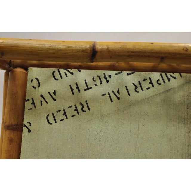 Vintage Tiki Rattan Bentwood Bamboo 2 Tier Sculptural End Tables - A Pair For Sale - Image 9 of 12