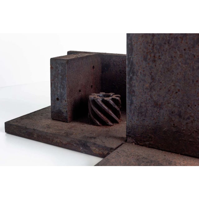 Tony Rosenthal " Ingathering Maquette" Welded Steel Architectural Sculpture For Sale - Image 4 of 8