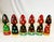 1990s Vintage Boho Chic Russian Hand Crafted Christmas Ornaments - Set of 6, Large Size. For Sale - Image 6 of 8