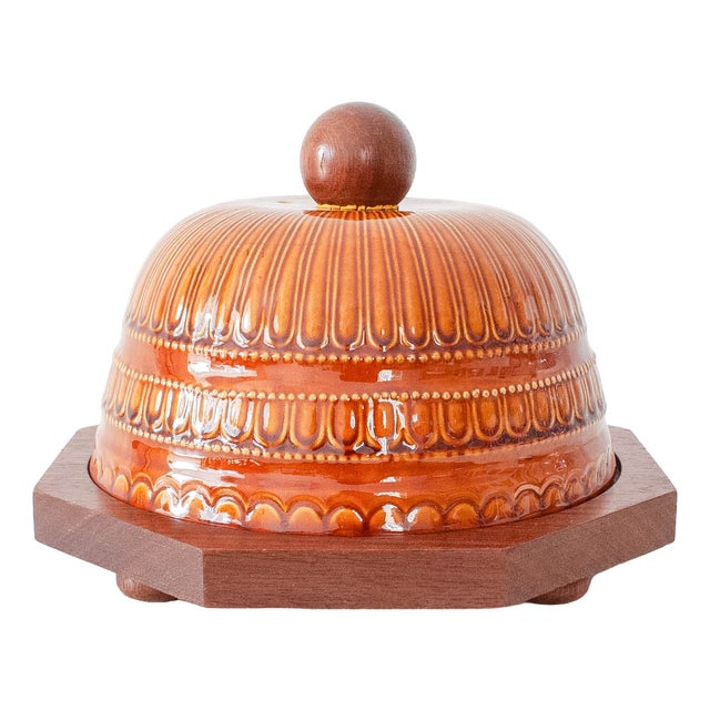 Vintage Cheese Tray attributed to Secla, 1960s For Sale