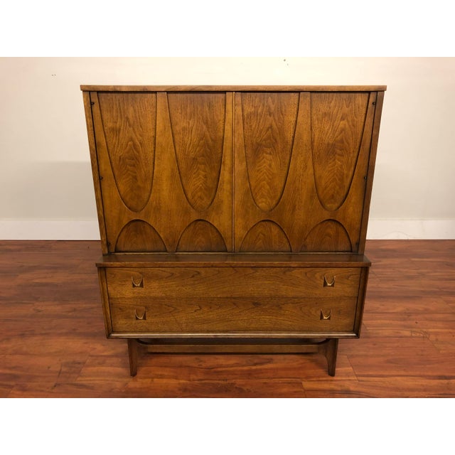 Broyhill Brasilia Gentleman's Chest / Highboy Dresser Chairish